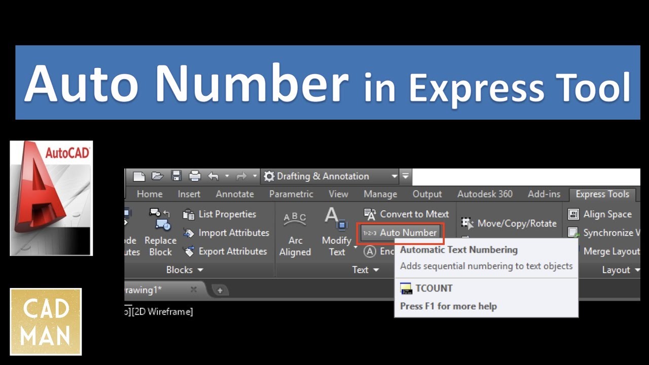 Express Tools In Autocad